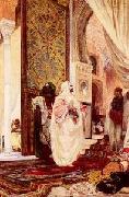 Arab or Arabic people and life. Orientalism oil paintings  233 unknow artist